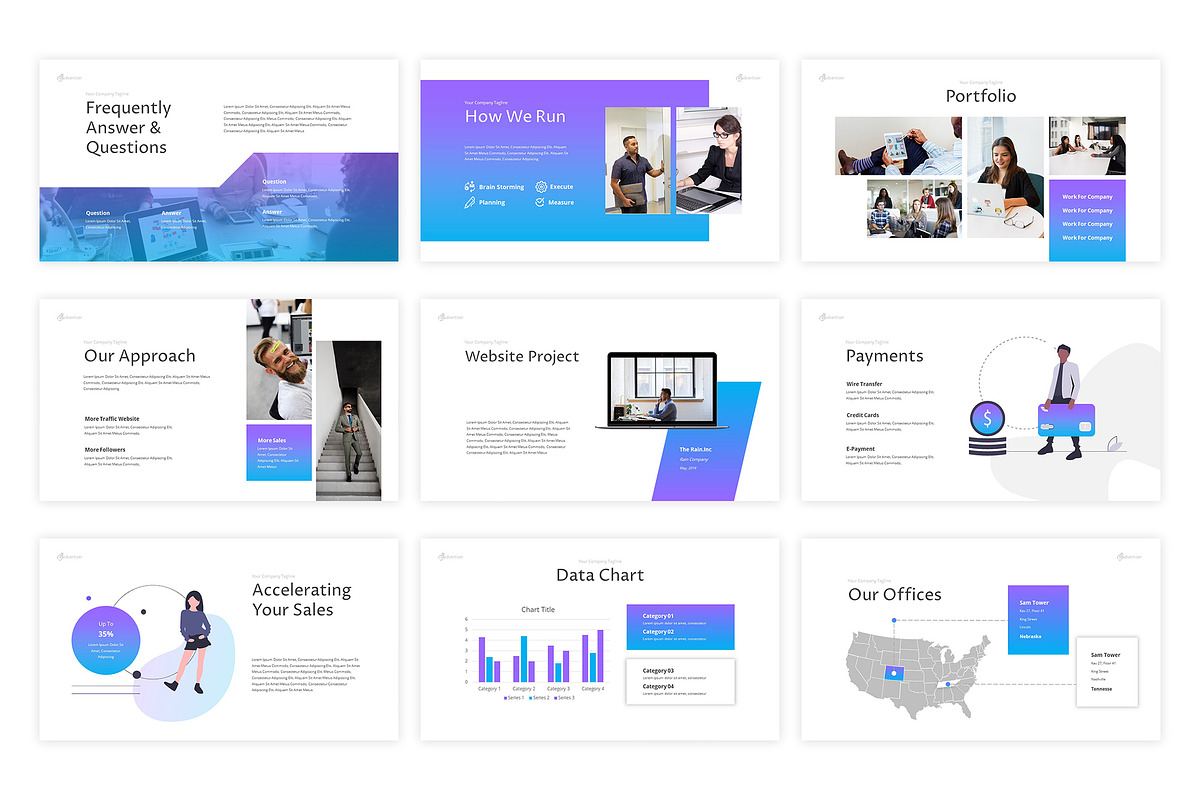 Advertiser - Powerpoint Template, a Presentation Template by kylyman