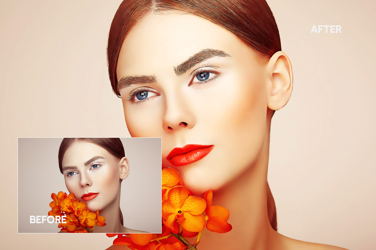 Beauty Paint Photoshop Action, an Action Add-On by Effect-Hub (Photo 5 of 7)