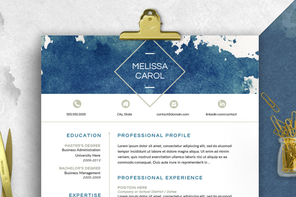 Modern Resume Template Word, a Resume Template by SharpResumeFoundry (Photo 5 of 8)