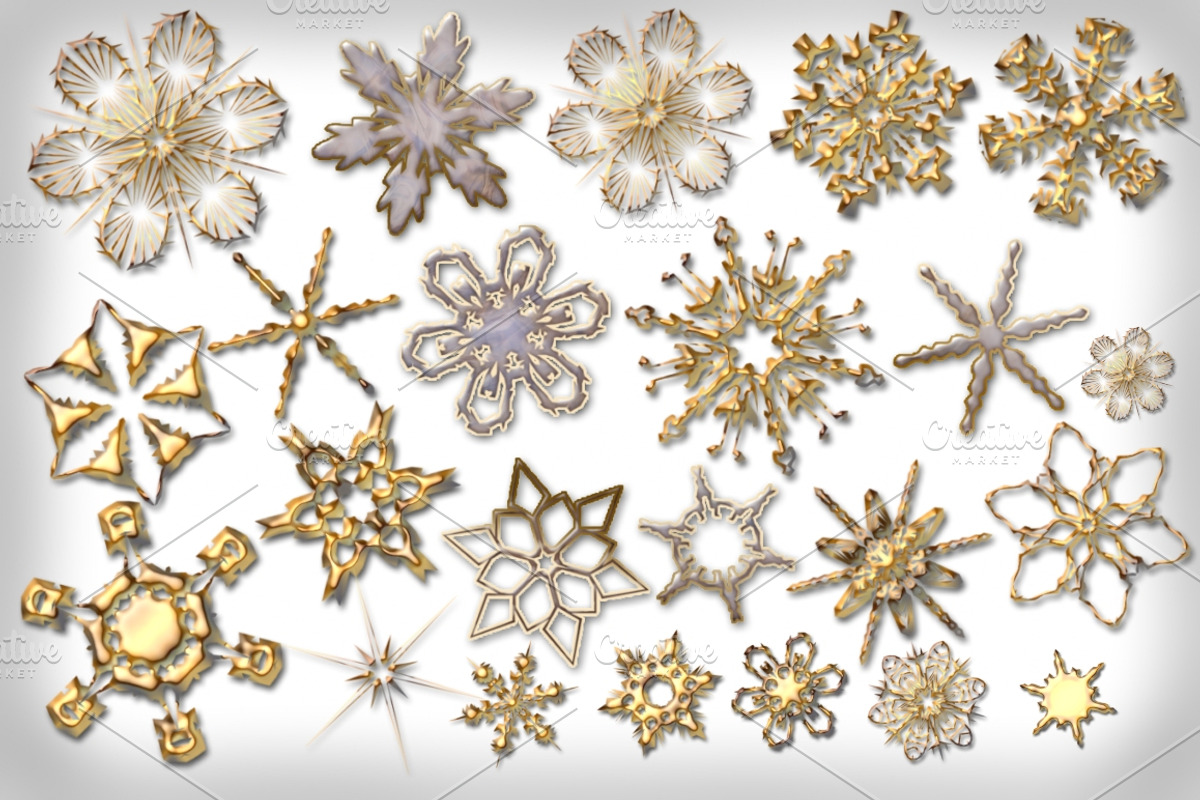 Snowflakes, an Illustration by MDD Designs (Photo 3 of 5)