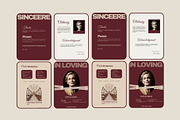 Elegant Funeral Program, an Invitation Template by Prodesign (Thumbnail 3 of 3)