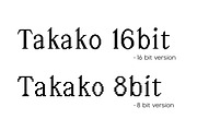 Takako bit - Pixel serif font family, a Serif Font by Gianluca_Bergo (Thumbnail 2 of 11)