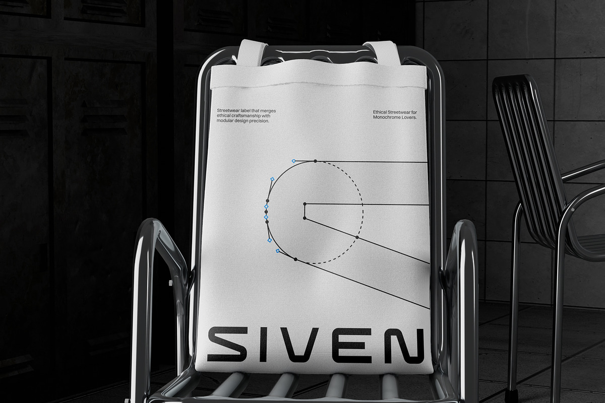 Totebag Mockup, a Merchandise Mockup by SLAB! Design (Photo 4 of 6)