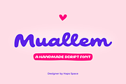 Muallem Script Bold Nostalgic, a Handwritten Font by Haps Space (Thumbnail 2 of 10)
