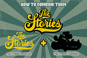 The Stories | font duo, a Script Font by Struggle Studio (Thumbnail 3 of 12)
