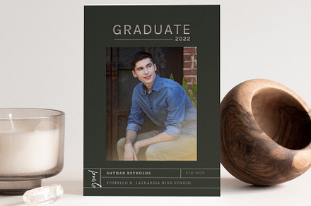 Guys Graduation Invite Template, a Card Template by By Stephanie Design