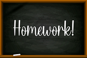 Back To School, a Handwritten Font by Artkenza (Thumbnail 6 of 7)
