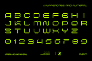Algem - Futuristic Display Font, a Symbol Font by Font For Zula™ (Thumbnail 8 of 19)
