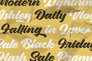 Hustle Kings - Bold Script Fonts, a Script Font by Namara Creative Studio (Thumbnail 7 of 11)