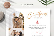 Christmas Mini Session Flyer MS083, a Flyer Template by Bellenity Design (Thumbnail 2 of 2)