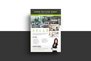 Home Sheet Flyer Template, a Flyer Template by crazyOWL (Thumbnail 2 of 5)