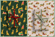 Christmas wrapping paper, a Pattern Graphic by artnLera (Thumbnail 3 of 5)