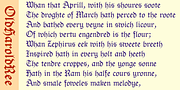 OldHaroldRee, a Blackletter Font by Ingrimayne Type (Thumbnail 5 of 6)