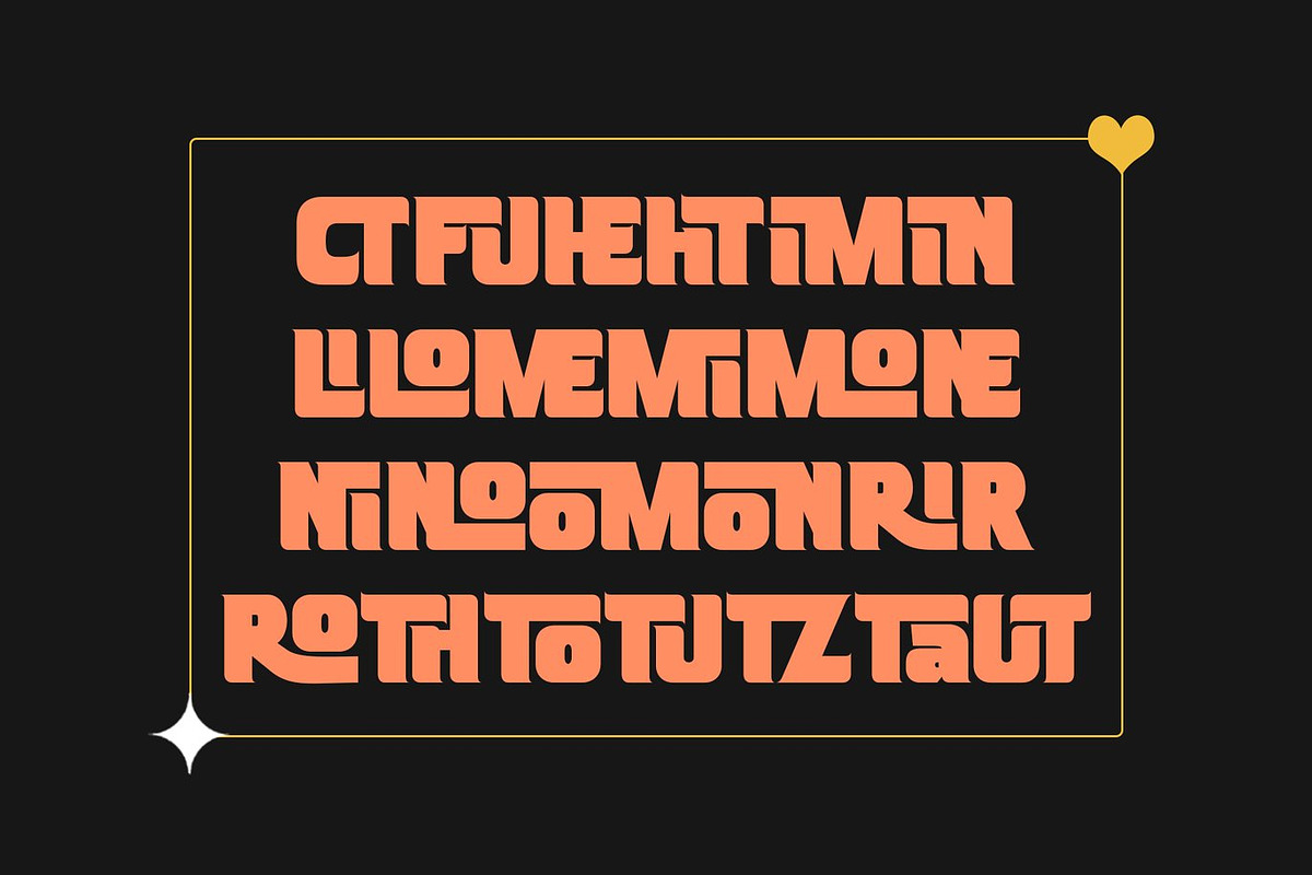 Fusion - Ligature San Serif Font, a Sans Serif Font by Luna Shop (Photo 2 of 5)