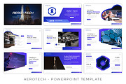 Aero-Tech - Technology Presentation, a Presentation Template by Brandearth RRGraph (Thumbnail 2 of 7)