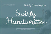 Swirly Handwritten, a Handwritten Font by Wow Magic (Thumbnail 1 of 3)