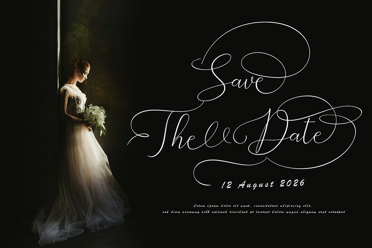 Algoritme, a Script Font by Sulthan Studio (Photo 4 of 8)
