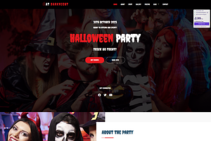 AT Darknight - Halloween WP Theme