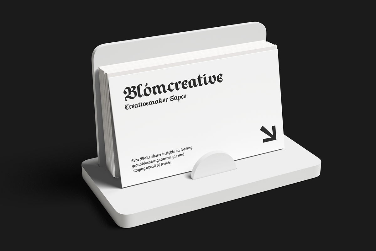 Todak Gothic - Blackletter Family, a Blackletter Font by Holyline Design (Photo 6 of 15)