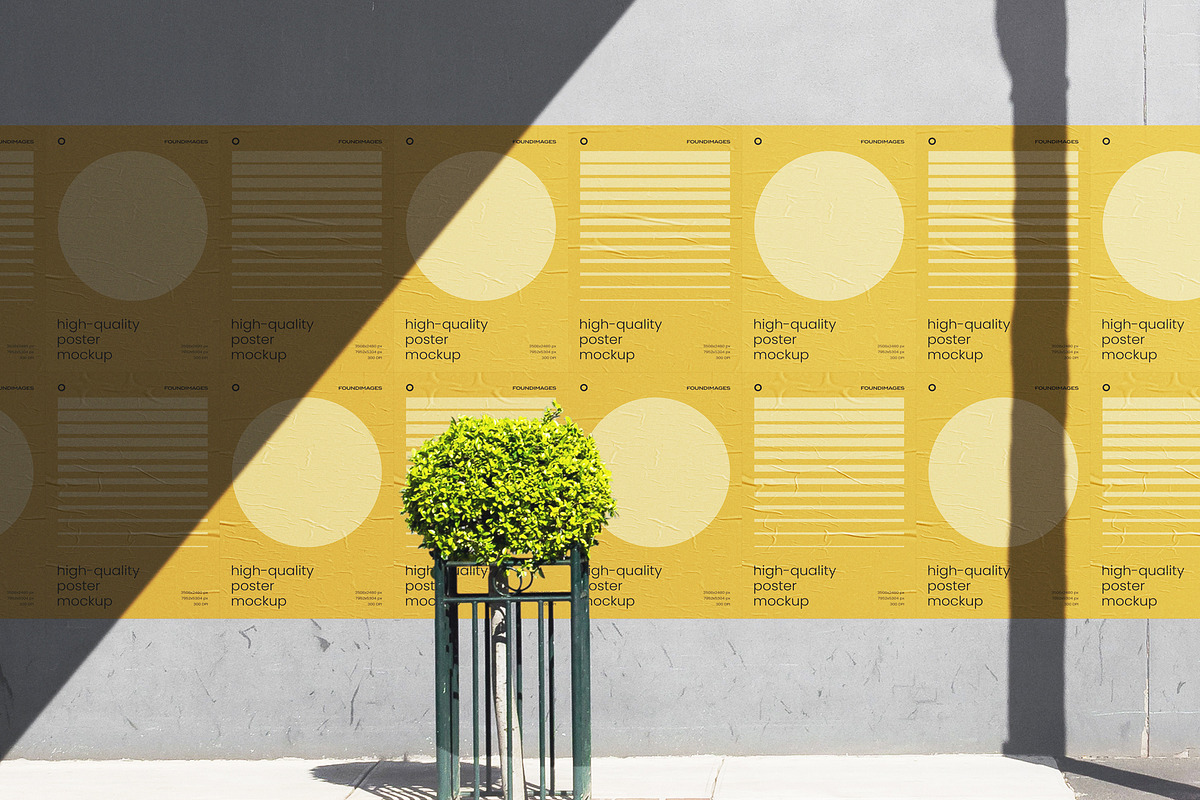 Urban Poster Mockup Template Bundle, an Advertising Mockup by FoundImages (Photo 2 of 52)