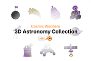 Astronomy 3D Object set, an Object 3D Model by Dudukbersama (Thumbnail 1 of 3)