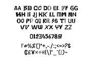 Display Banner Font, a Handwritten Font by Yktypstd (Thumbnail 6 of 7)