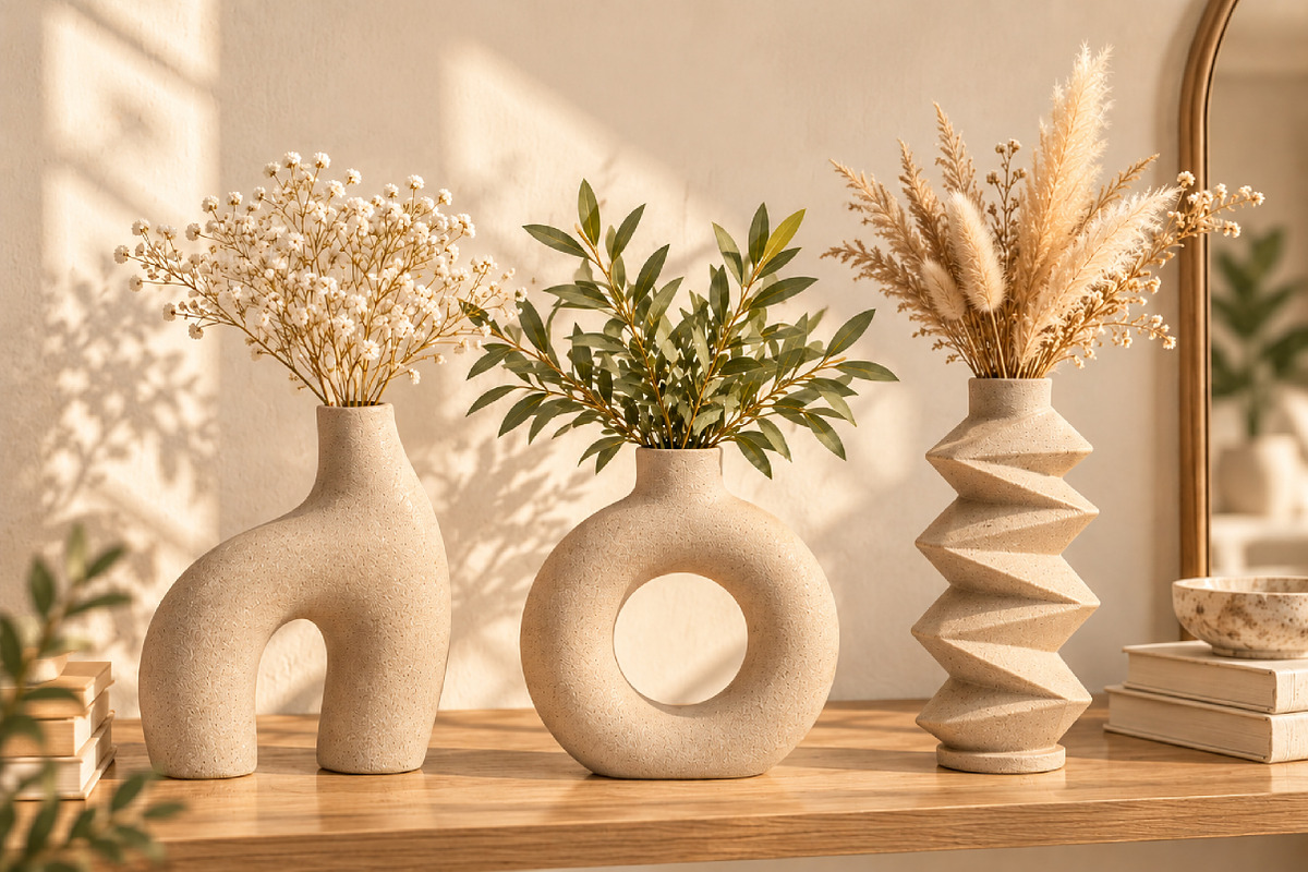 Modern Organic Vase Collection STL, a Scene 3D Model by Layerology (Photo 2 of 3)