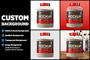 5lb Whey Protein Jar Mockup D3-Pro, a Packaging Mockup by Design Warlord (Thumbnail 11 of 16)