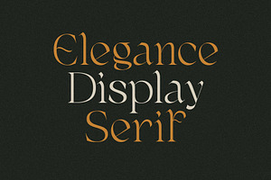 Egmond - Old Display Serif