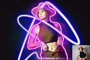Neon Glow FX Photoshop Action, an Action Add-On by Studio Retouch (Thumbnail 9 of 13)