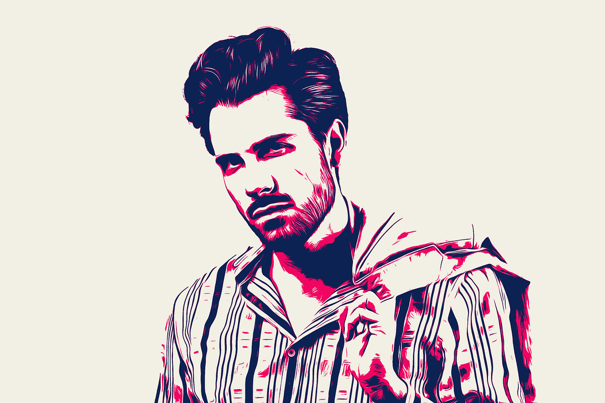Vector Illustration Photo Effect, a Brushes & More by INTENTFX (Photo 6 of 31)