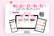 Notion Self Care Ideas for Women, a Templates & Theme by bellaROSEworkshop (Thumbnail 10 of 11)