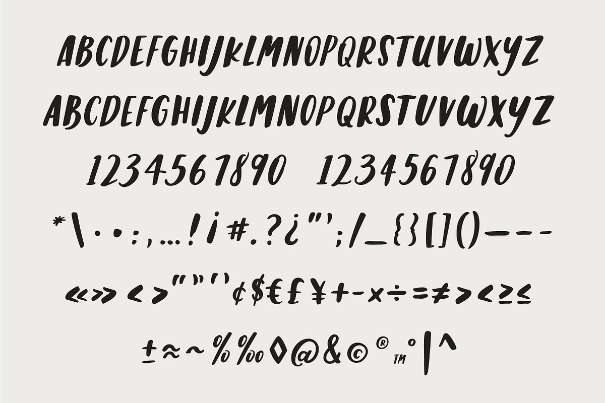 Stella Caps: A Handlettered Font preview 4
