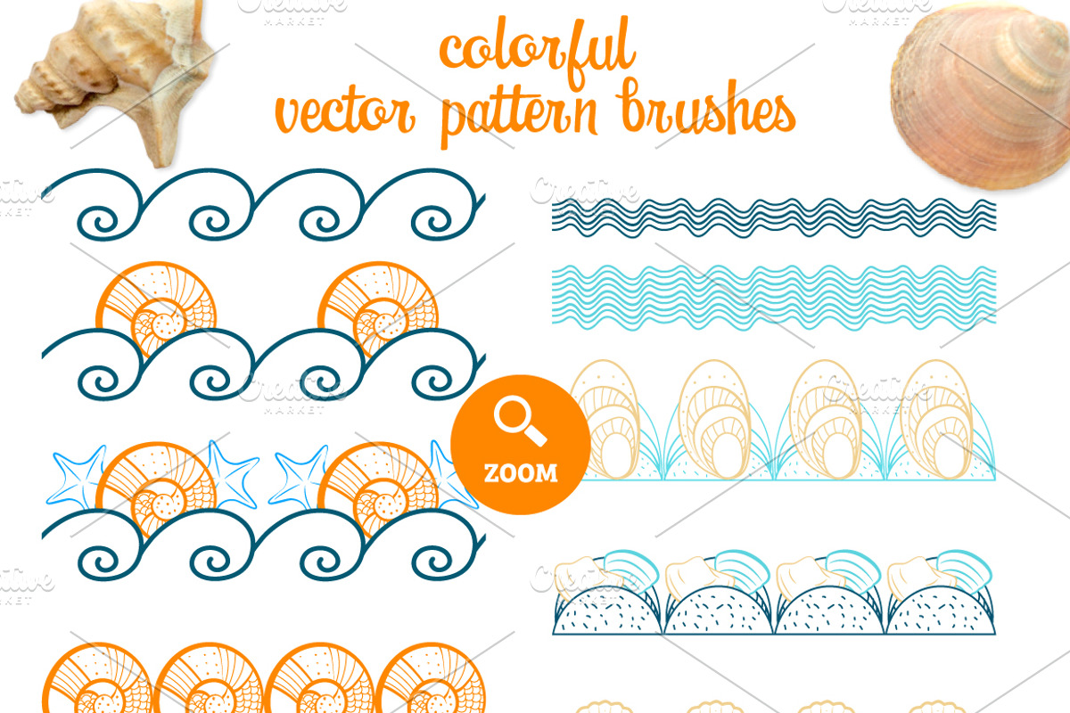 Summer collection mandala brushes, a Brush Add-On by MM Studio (Photo 3 of 12)
