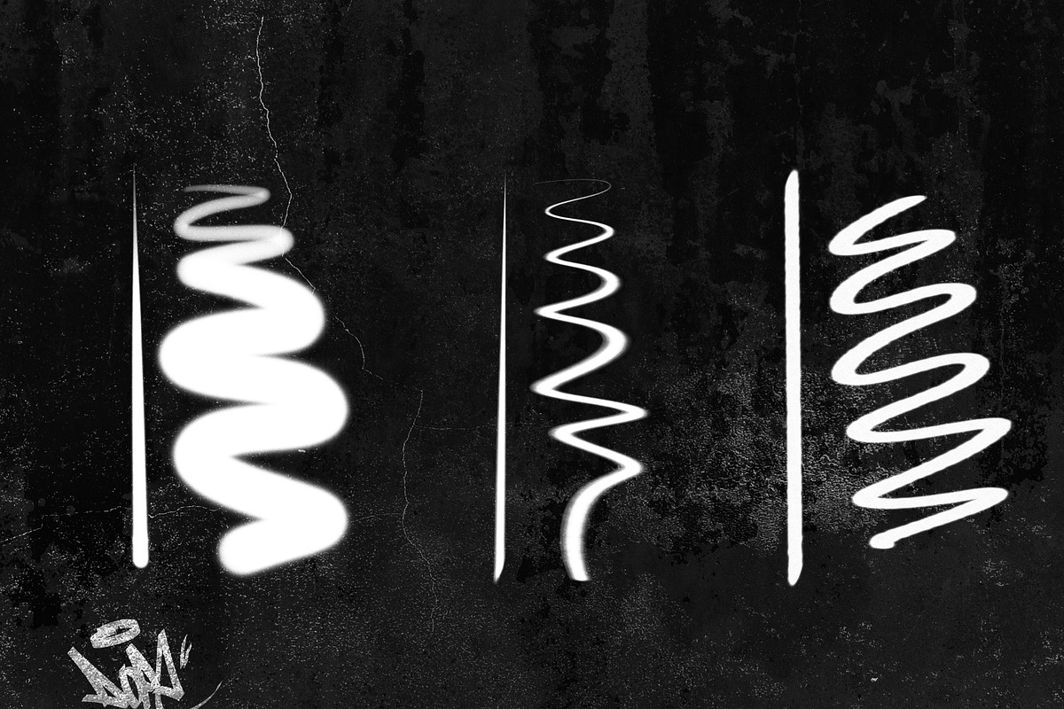 Procreate graffiti brushes dope tags, a Brush Add-On by Endete & Mazak brushes (Photo 8 of 8)
