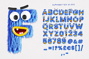 Friendly Monster SVG & PNG Fonts, a Sans Serif Font by TVartworks (Thumbnail 11 of 18)