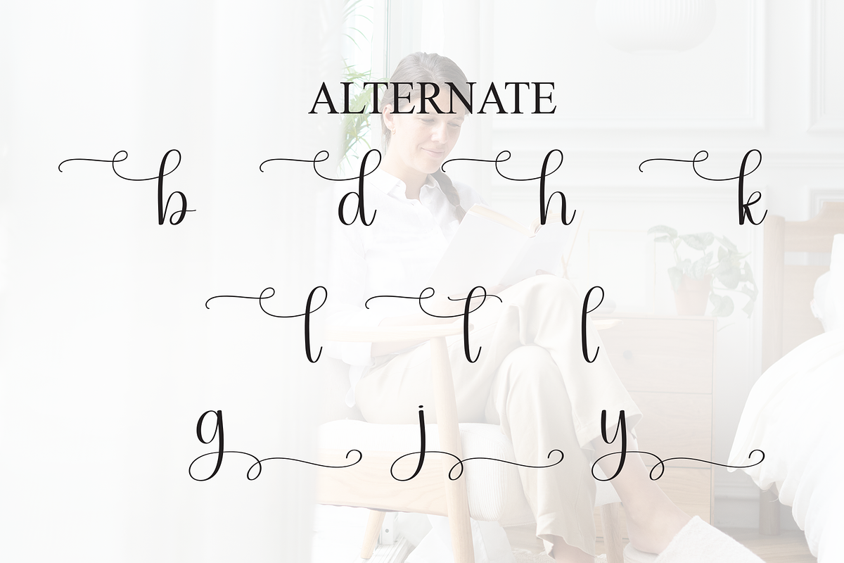 Stayhome | Script Font, a Handwritten Font by Scratchones (Photo 7 of 8)