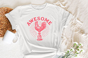 Awesome Sauce PNG, Retro Rooster, an Illustration by SharpMarketplace (Thumbnail 5 of 9)