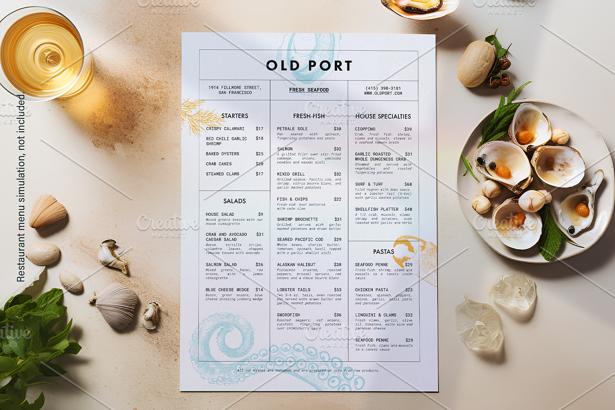 Seafood illustrations, a Food Illustration by Camille Natton (Photo 7 of 8)