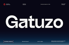 GC Gatuzo - Geometric sans