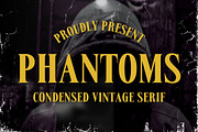Phantoms - Condensed Vintage Serif, a Serif Font by Almeera Std (Thumbnail 1 of 6)