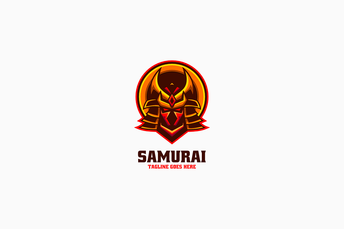 Samurai E- Sport and Sport Logo, a Branding & Logo Template by Artnivora.Std