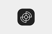 Locator, an Outline Icon by Jordy (Thumbnail 2 of 2)