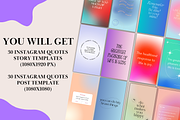 Instagram Quote Gradient Template, a Social Media Template by Daily Creative (Thumbnail 7 of 9)