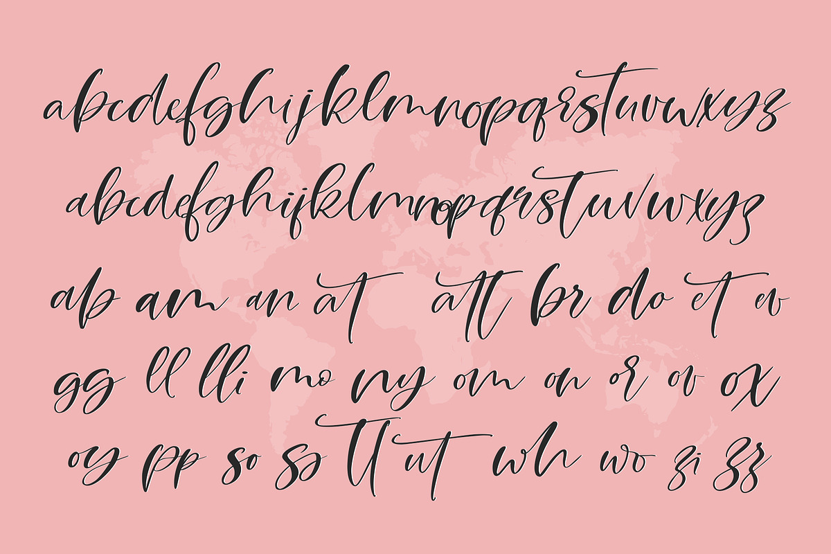 Breathe Me Script font, a Script Font by CallMeStasia (Photo 9 of 10)