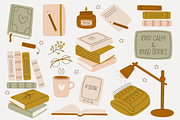 Books & Reading Illustrations, an Education Illustration by Anna Studio (Thumbnail 11 of 12)