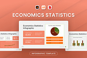 Economics Statistics Infographic, a Presentation Template by Antstheme (Thumbnail 1 of 3)