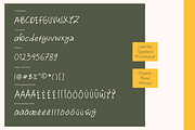 Lancika | Minimal Handwritten Font, a Handwritten Font by Illousa (Thumbnail 3 of 7)