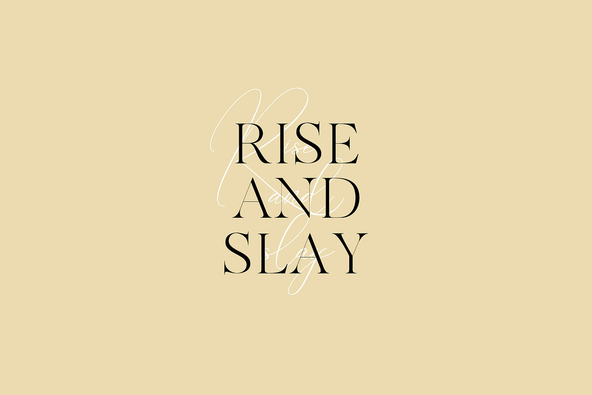 New Washington Script and Serif, a Script Font by Teweka (Photo 9 of 10)