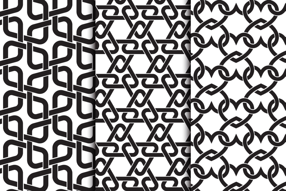 10 celtic seamless patterns, a Pattern Graphic by Guten Tag Vector (Photo 2 of 5)